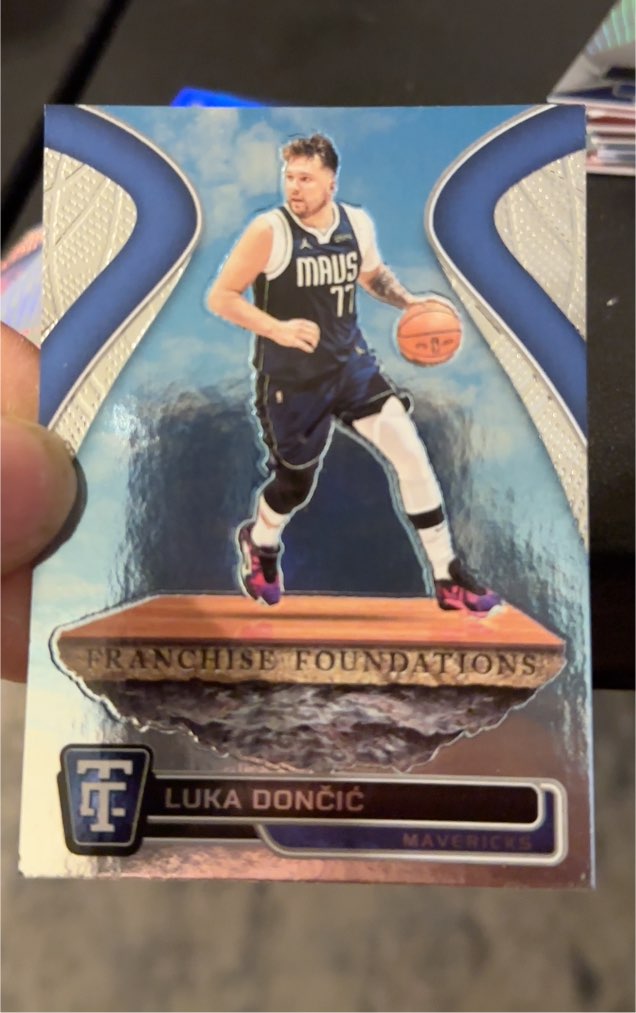 2024-25 Panini Totally Certified #25 Luka Dončić Franchise Foundations — front