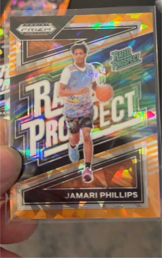 2024 Panini Prizm Draft Picks #14 Jamari Phillips Rated Prospect — front