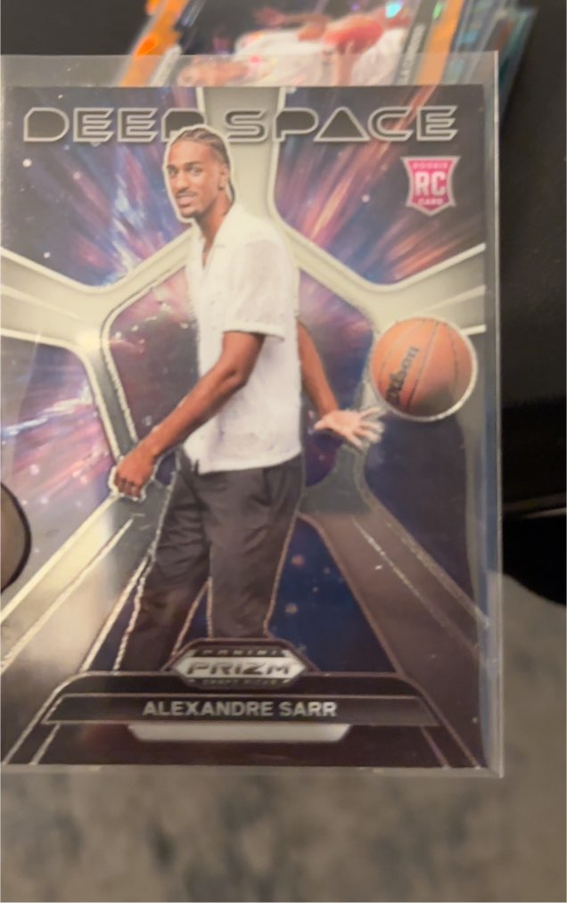 2024 Panini Prizm Draft Picks #23 Alexandre Sarr Deep Space — front