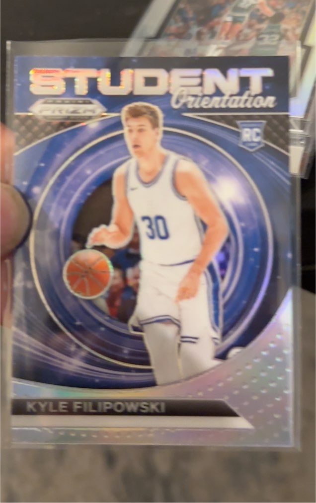 2024 Panini Prizm Draft Picks #2 Kyle Filipowski Student Orientation — front