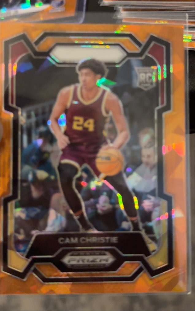 2024 Panini Prizm Draft Picks #4 Cam Christie — front