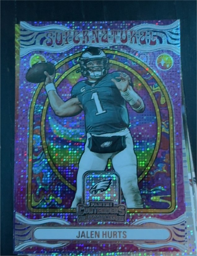 2024 Panini Contenders #4 Jalen Hurts — front