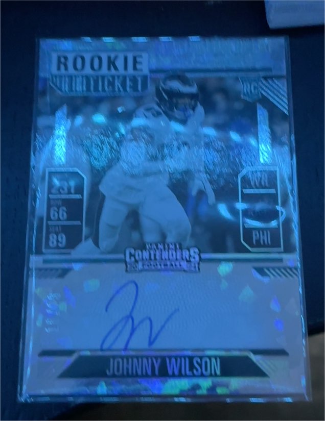 2024 Panini Contenders Rookie Ticket Johnny Wilson — front