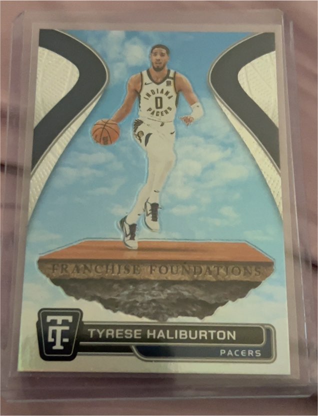 2024-25 Panini Totally Certified #21 Tyrese Haliburton Franchise Foundations — front