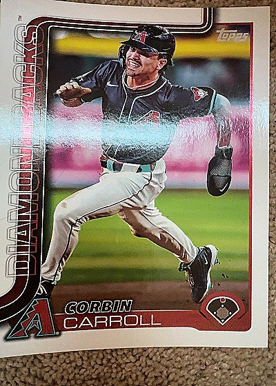 2025 Topps Series 1 #78 Corbin Carroll — front