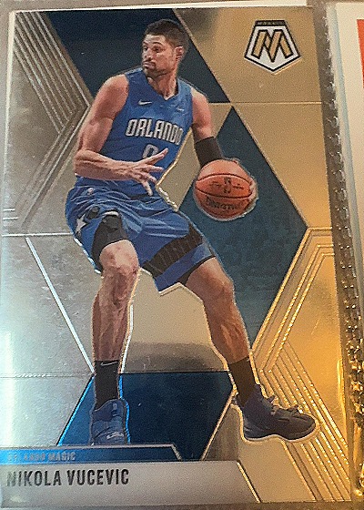 2019-20 Panini Mosaic #8 Nikola Vucevic — front