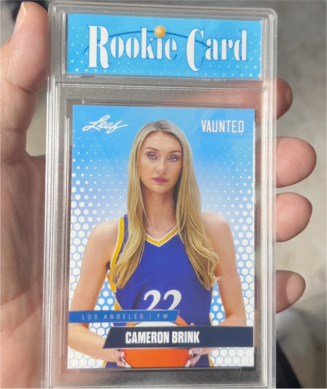 2024 Leaf Vaunted #V-01 Cameron Brink — front