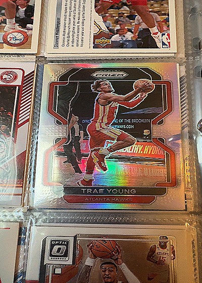 2021-22 Panini Prizm #26 Trae Young — front