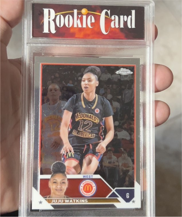 2023 Topps Chrome McDonald's All American #45 Juju Watkins — front