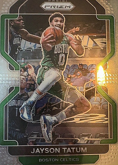 2021 Panini Prizm #13 Jayson Tatum — front