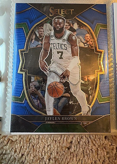 2022-23 Panini Select #32 Jaylen Brown — front