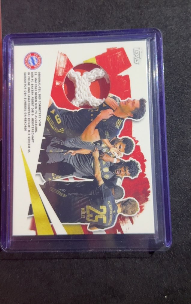 2023 Topps UEFA Champions League FC Bayern Munich Patch Card — front