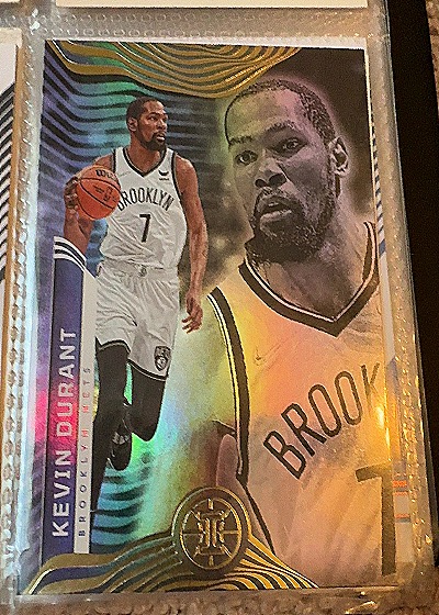2021-22 Panini Illusions #5 Kevin Durant — front
