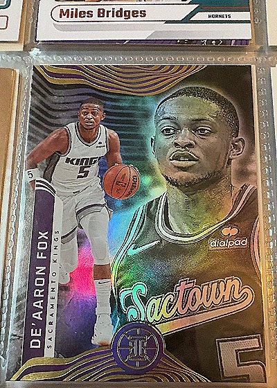 2021-22 Panini Illusions #89 De'Aaron Fox — front