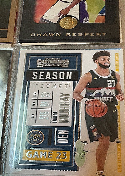 2020-21 Panini Contenders Season Ticket #65 Jamal Murray — front