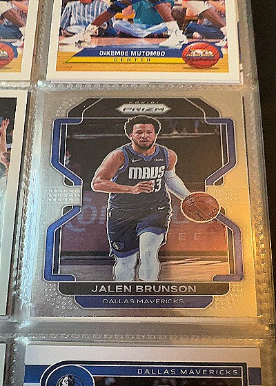 2021-22 Panini Prizm #144 Jalen Brunson — front