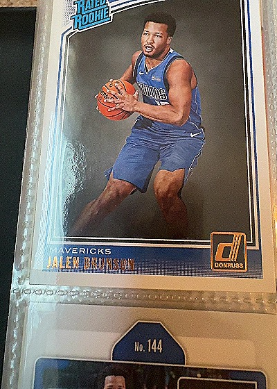 2018-19 Donruss #179 Jalen Brunson Rated Rookie — front