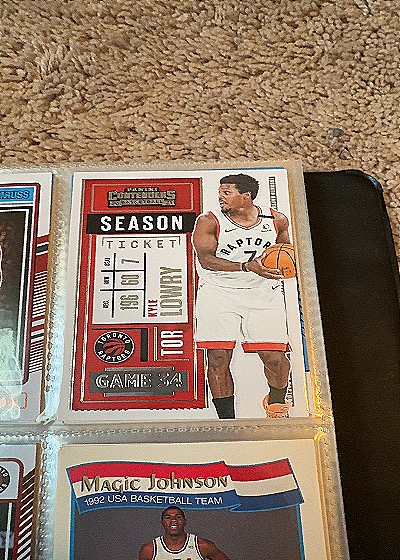 2020-21 Panini Contenders #55 Kyle Lowry — front