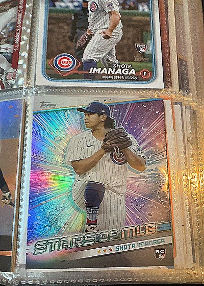 2024 Topps Chrome Update Shota Imanaga Radiating Rookies RC #RR-24 — front
