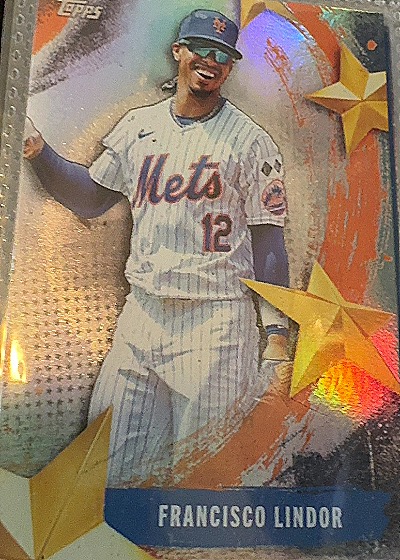 2025 Topps Series 1 Stars of MLB #SMLB-11 Francisco Lindor — front