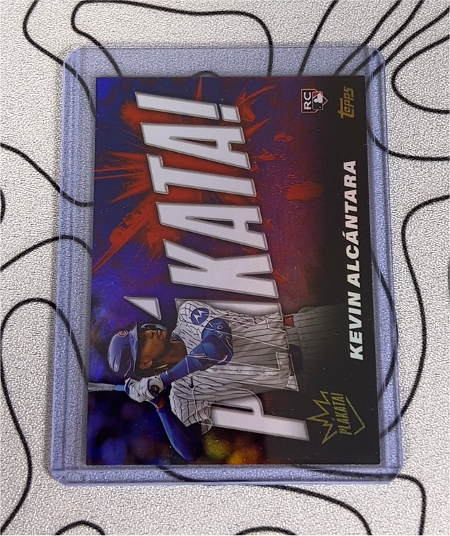 2025 Topps Series 2 Plakata! #PLAK-?? Kevin Alcántara — front