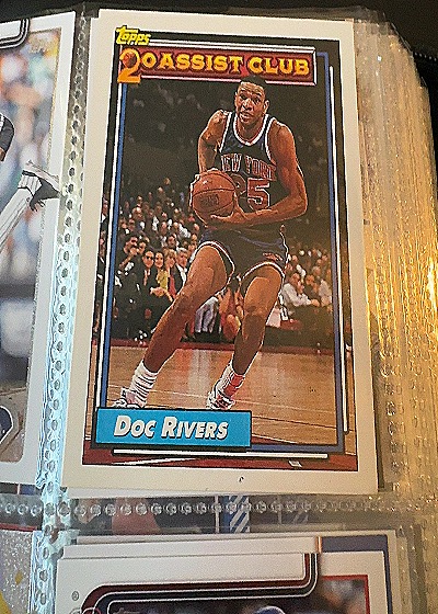 1992 Topps #217 Doc Rivers — front