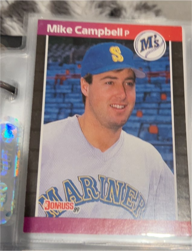 1989 Donruss #497 Mike Campbell — front