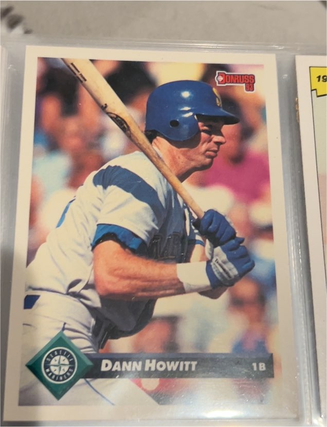 1993 Donruss #349 Dann Howitt — front