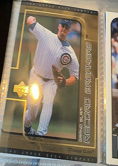 1995 Upper Deck Record Breakers Greg Maddux — front