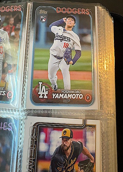 2024 Topps Series 2 #553 Yoshinobu Yamamoto — front