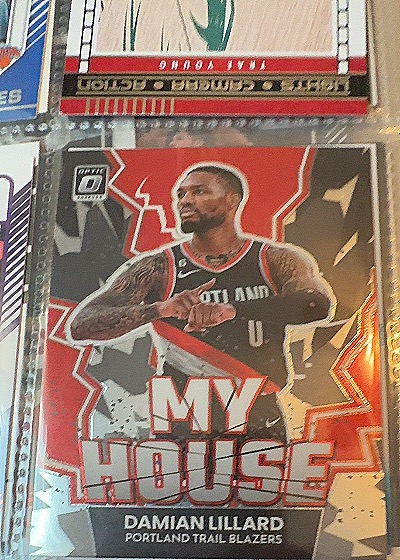 2022-23 Panini Donruss Optic #2 Damian Lillard My House — front