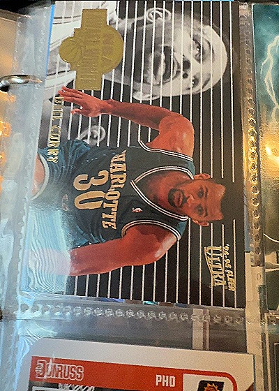 1994-95 Fleer Ultra Award Winners #1 Dell Curry — front