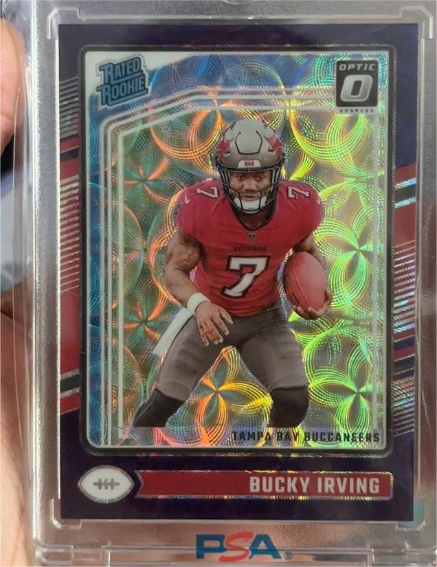 2024 Donruss Optic #216 Bucky Irving — front