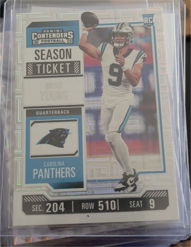 2023 Panini Contenders Season Ticket #15 Bryce Young — front