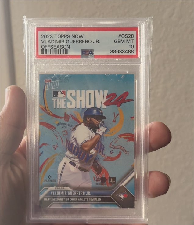 2023 Topps Now #OS28 Vladimir Guerrero Jr. — front
