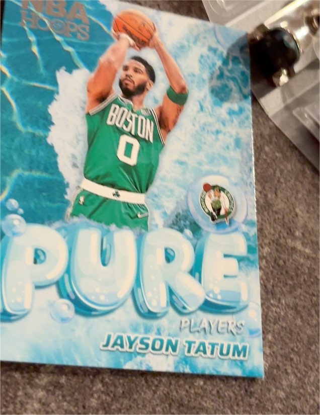2024-25 Panini NBA Hoops #2 Jayson Tatum Pure Players — front