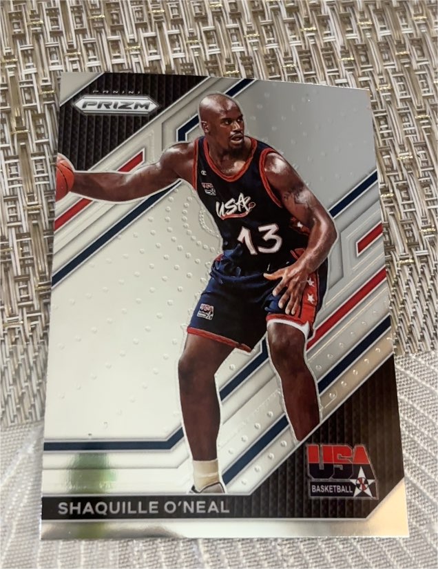 2022-23 Panini Prizm #9 Shaquille O'Neal USA Basketball — front