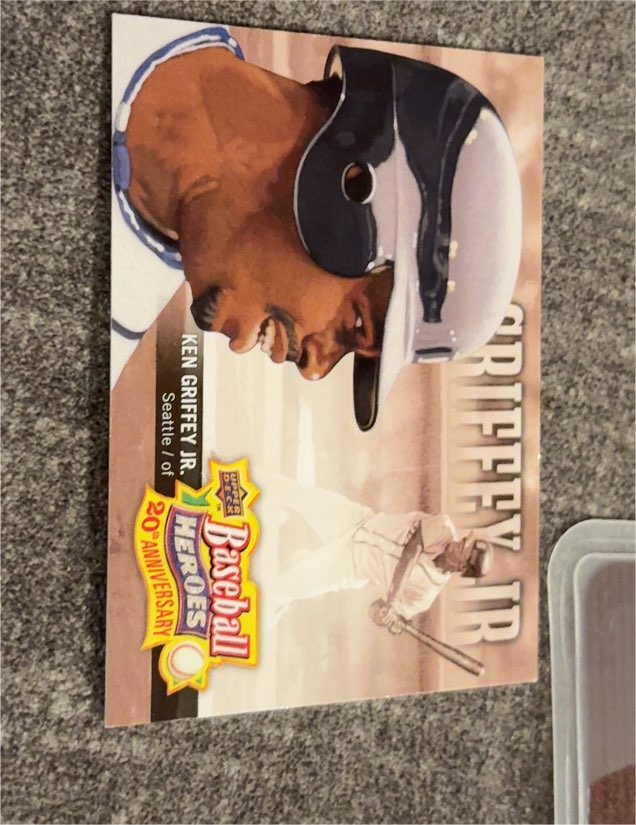 2010 Upper Deck Baseball Heroes 20th Anniversary Art #BHA-3 Ken Griffey Jr. — front