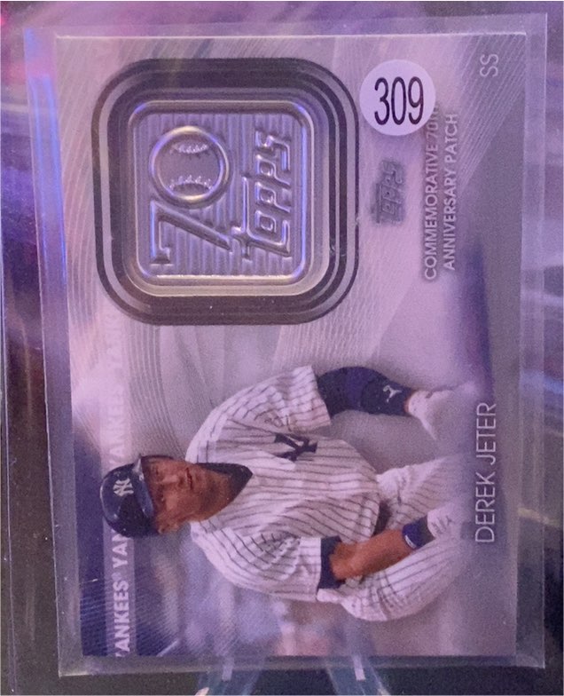 2021 Topps 70th Anniversary #309 Derek Jeter — front