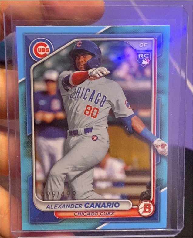 2024 Bowman #21 Alexander Canario — front