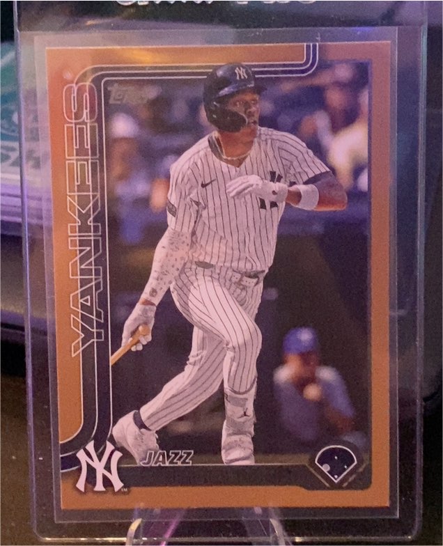 2025 Topps Series 1 #185 Jazz Chisholm Jr. — front