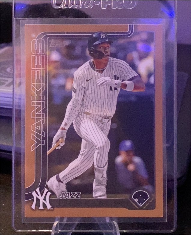 2025 Topps Series 1 #185 Jazz Chisholm Jr. — front