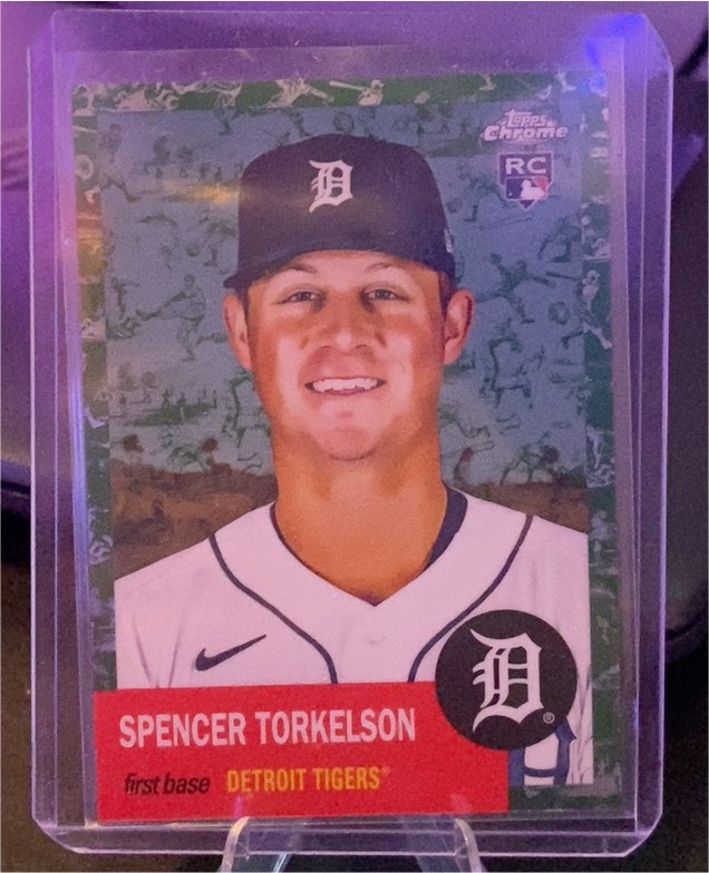 2022 Topps Chrome Platinum Anniversary #457 Spencer Torkelson — front