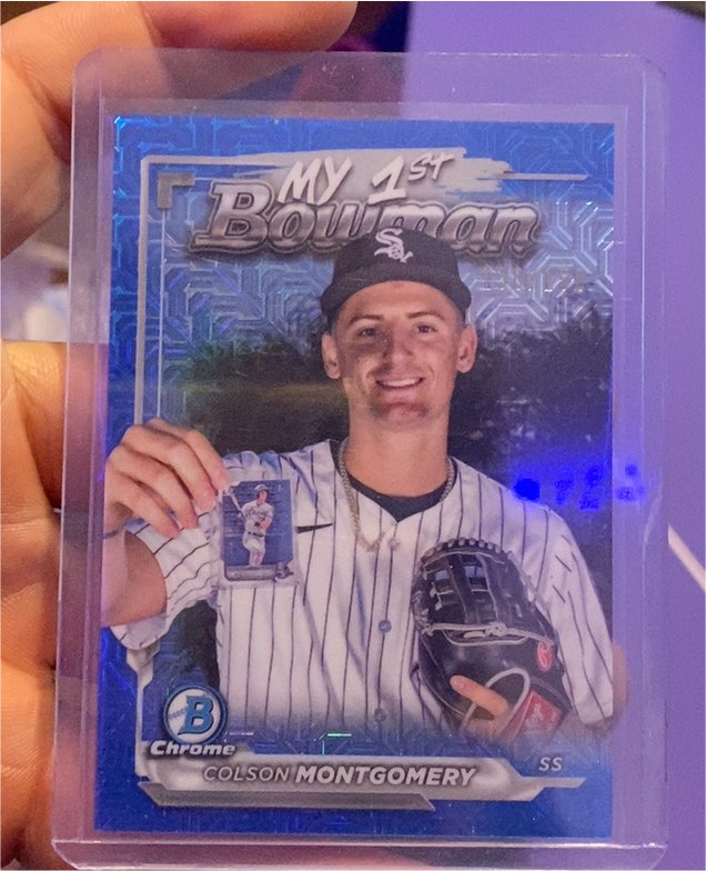 2024 Bowman Chrome My 1st Bowman #M1B-4 Colson Montgomery — front