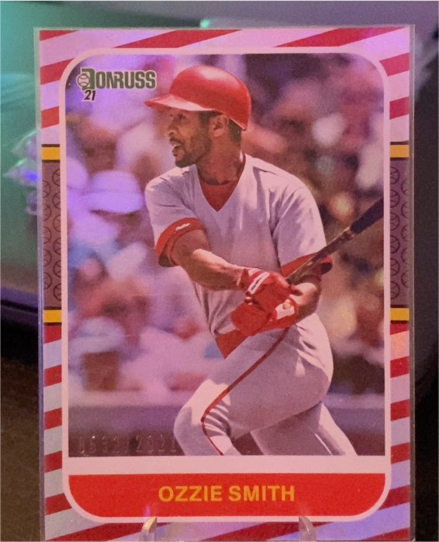 2021 Donruss Retro 1987 #231 Ozzie Smith — front