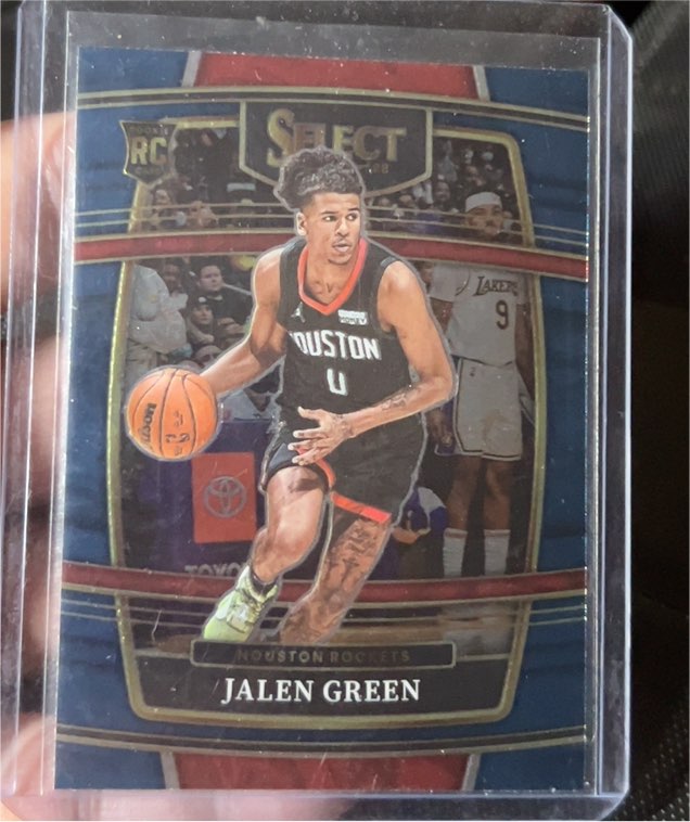2021-22 Panini Select #7 Jalen Green — front
