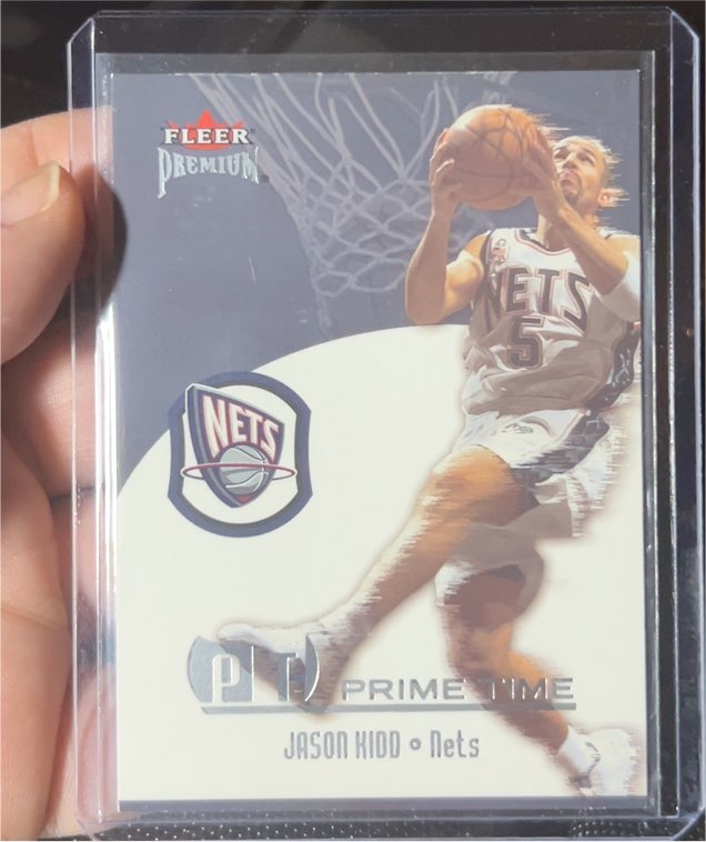 2002-03 Fleer Premium Prime Time #8PT Jason Kidd — front