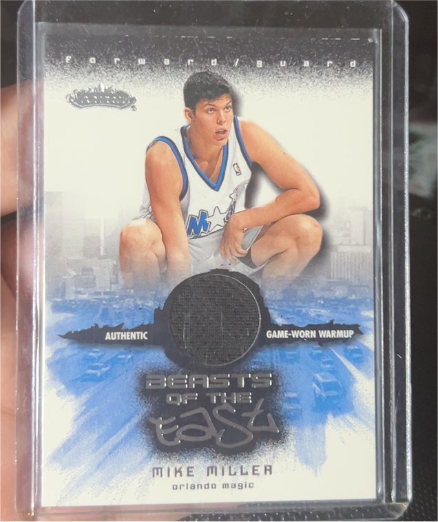 2001-02 Fleer Showcase #NNO Mike Miller Beasts of the East — front