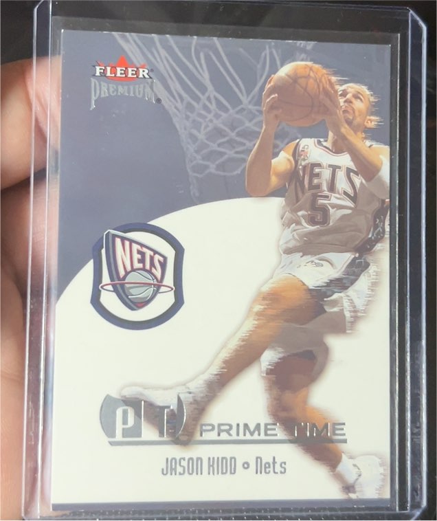 2002-03 Fleer Premium Prime Time #8 Jason Kidd — front