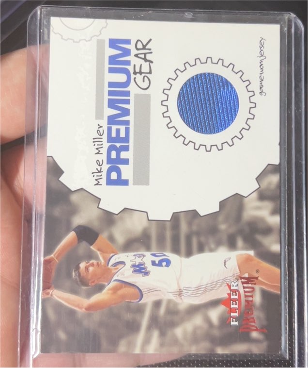 2002-03 Fleer Premium #NNO Mike Miller Premium Gear — front